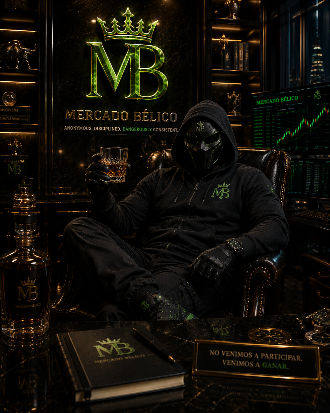 Mercado Bélico — visual identity
